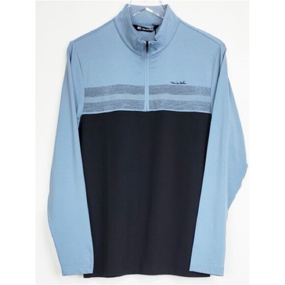 Travis Mathew Other - Travis Mathew golf 1/4 zip long sleeve pullover. Size XXL. Gray- Black Color
